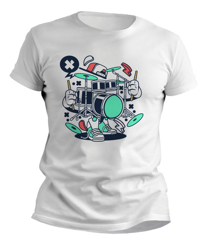 Remeras Microfono Adulto Estampado Personalizado 0430