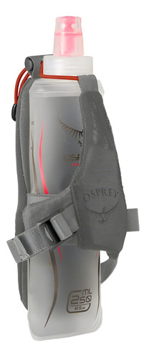 Botella De Agua Para Correr Osprey Duro Mano 250ml Gris