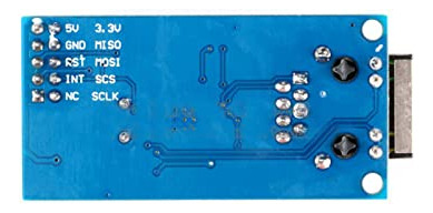 Módulo De Red Ethernet Jessinie W5500, Interfaz Spi Fu, 2 Pi