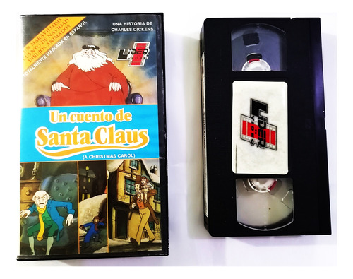Un Cuento Del Santa Claus Pelicula Animada Formato Vhs 1982 (Usado)