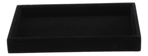 Bandeja De Joyería De Apilable Para Pendientes, Negro