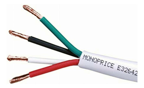 Monoprice Access Series 16 Gauge Awg Cl2 Rated 4 Conductor