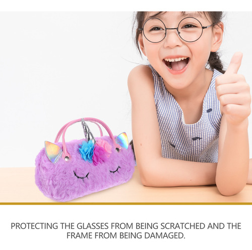 Funda Para Gafas Con Forma De Unicornio, Funda Para Gafas De