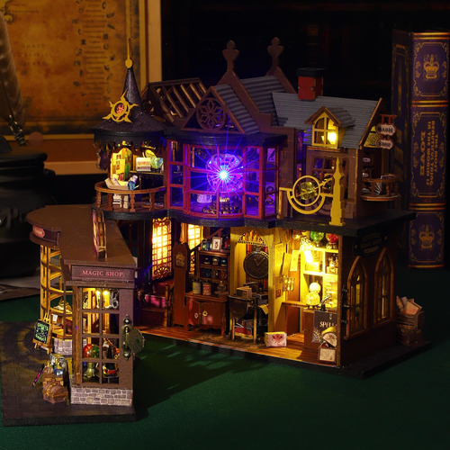 Kit Casa De Muñecas De Madera En Miniatura Bricolaje Adulto