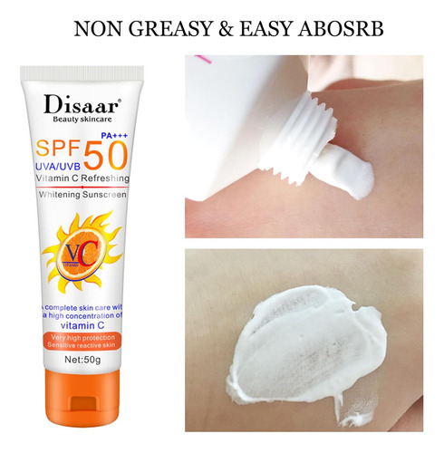 Protector Solar Spf 50, Refrescante Protector Solar Facial N