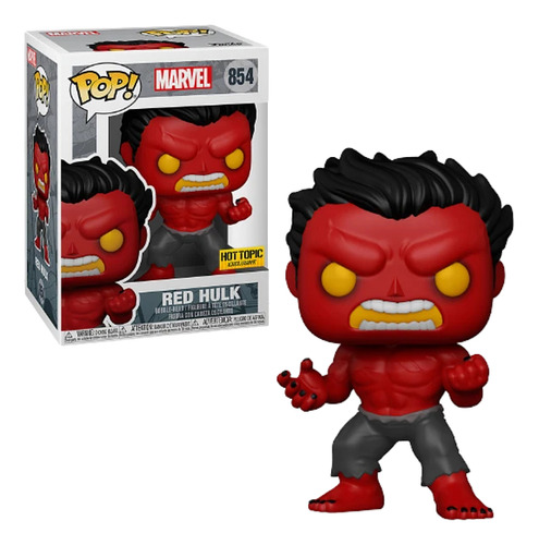 Funko Pop Red Hulk - Marvel (854) Hottopic