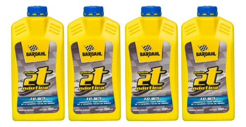 Kit Aceite 2t Nautica 1l Bardahl X 4 Unidades