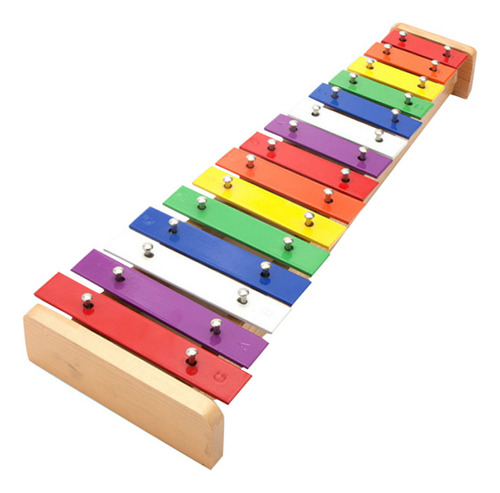 Xilófono De 15 Notas Colorido Xilófono Educativo Para Niños