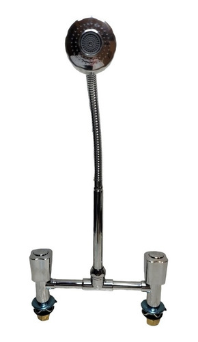 Llave Lavaplatos Agua Fría Y Caliente Cuello Flexible