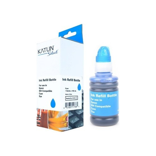 Tinta T664 Para Epson L120 L850 Ecotank Et4500 Katun 100ml