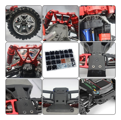 Kit De 1000 Tornillos Para Coche Rc Accesorios Crawler Buggy