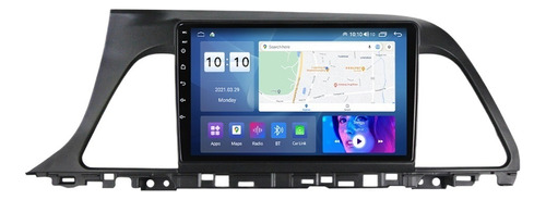 Para Hyundai Sonata9 15-18 Câmera Gps Carplay Estéreo 4 +