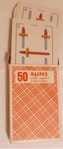 Juego De Naipes Plastificados 50 Cartas