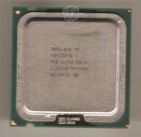 Procesador Intel Pentium D 940 3..20 Ghz Sl8wq Socket Lga775