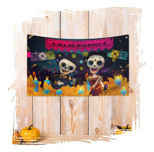 Manta Decorativa Para Paredes De Dia De Muertos