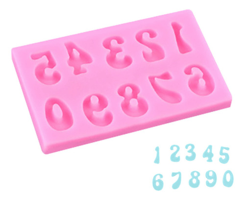 Molde Alfanumérico Para Hornear Chocolate En Forma De W 1005
