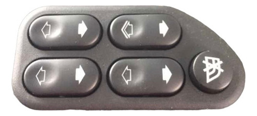 Switche Subir Vidrios Fiesta / Ecosport 4 Botones