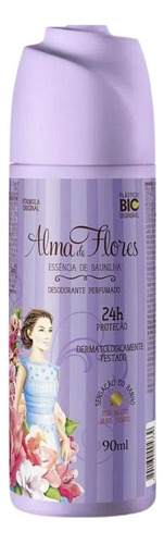 Desodorante Spray Alma De Flores 90ml Feminino Baunilha