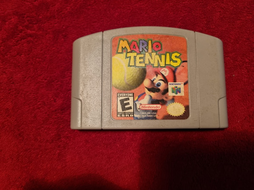 Mario Tennis Cartucho Totalmente Original Nintendo 64 