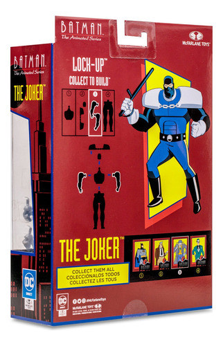 Mcfarlane Dc Batman The Animation Series - Joker Trenchcoat