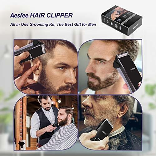 Cortadora De Pelo, Recortadora De Barba Inalámbrica, Máquina