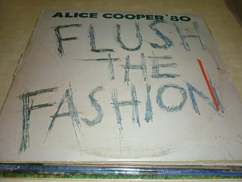 Alice Cooper 80 Flush Fashion Vinilo Usa 6 Puntos