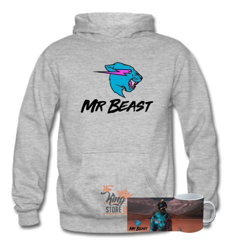 Poleron, Mr Beast, Youtubers, Xxxl, +taza / Thekingstore10