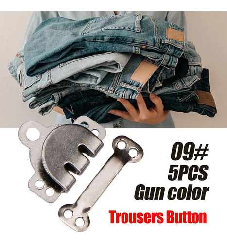 2 Conjunto De 10 Ganchos Para Pantalones, 2 Piezas