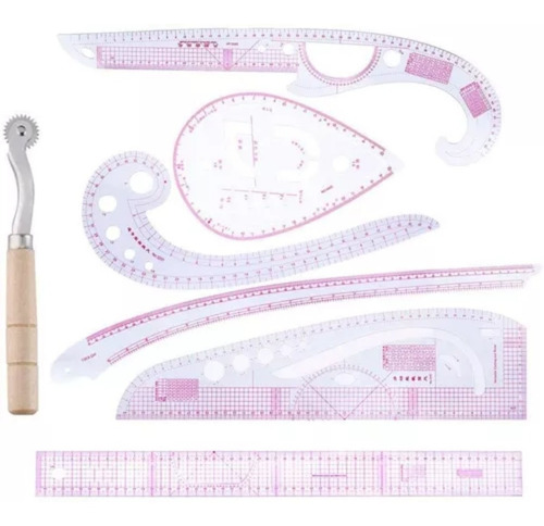 Reglas Francesa, Reglas Para Patchwork, Sastre Regla Costura