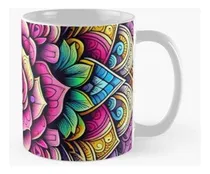Comprar Taza Mandala Rosa, Diseño Mandala, Mandala Decorativo, Decor