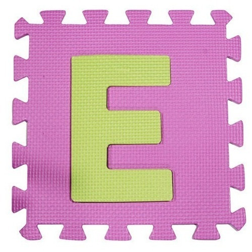 Alfombra Puzzle Goma Eva Letras 10 Piezas Infantil