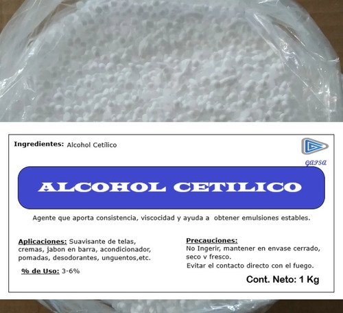 Alcohol Cetilico  ( 1 Kg )