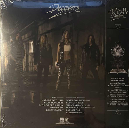 Lp Nuevo: Arch Enemy - Deceivers (2022) Black