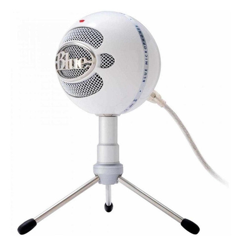 Micrófono Para Streaming Logitech Snowball Ice White