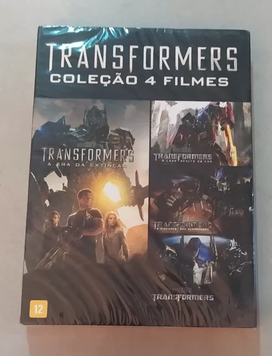 Blu-ray - Transformers - Coleção com 4 Filmes