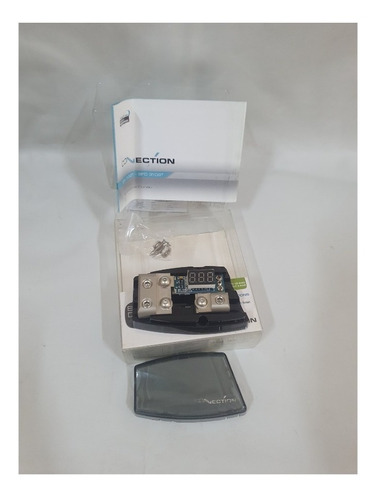 Porta Fusível Com Voltímetro Bfh 11 Dgt Entrada 0awg E 4awg