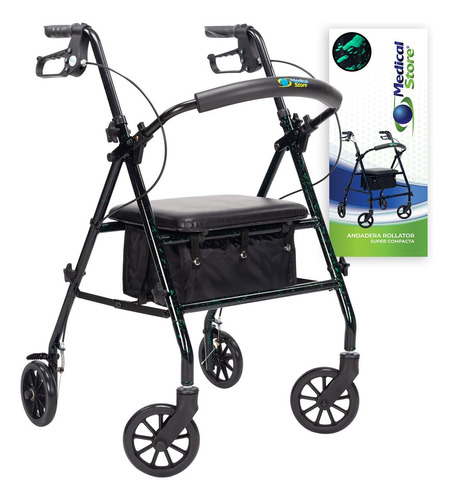 Andadera Ortopedica Rollator Asiento Silla Adulto Todo Terre