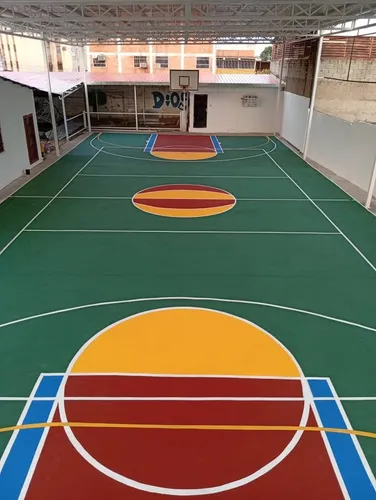 Pintura Para Cancha Rojo