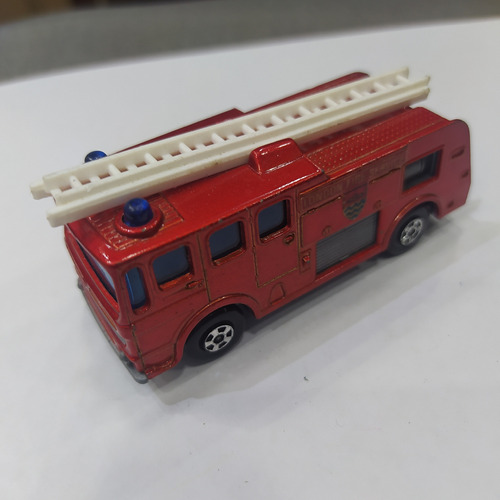 Antiguo Matchbox N Mb35 Merrywather Fire Engine 1969-79 1:86