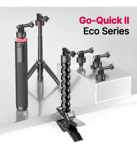 Soporte Cuello De Cisne Ulanzi Go Quick Ii Para Cámaras Negro