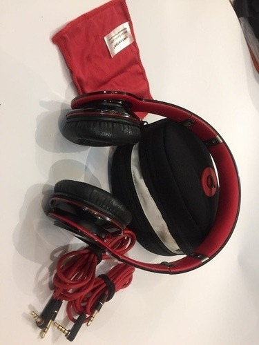 Audifonos Monster Beats By Dr. Dre Negro/rojo