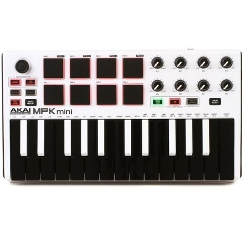 Akai Mpk Mini Mk3 Controlador Midi Usb Pad 25 Teclas