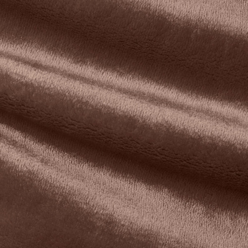 Cobertor King Size Liso Cobija Invernal Ligero Esquimal Color Bronce (café)