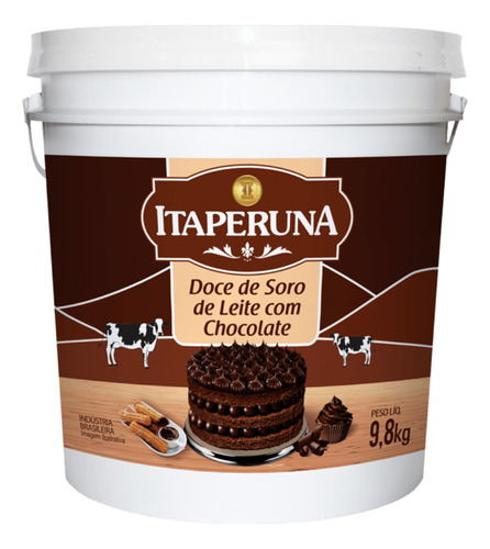 Doce De Soro De Leite C/ Chocolate Itaperuna 9,8 Kg