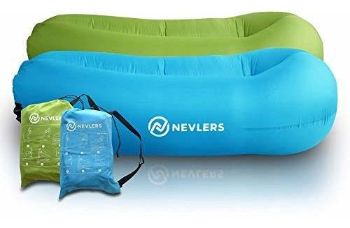 Nevlers 2 Pack De Tumbonas Hinchables Con Bolsillos 82tzj