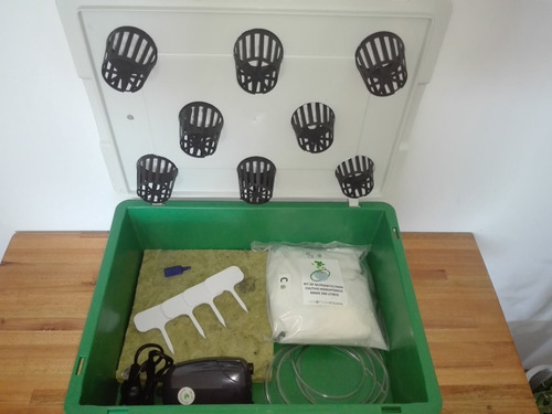 Imagen 8 de 10 de Kit De Iniciación De Hidroponía Completo. Sistema Flotante.