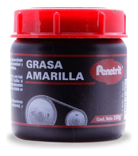 Grasa Amarilla Penetrit Base Cálcica Multiuso 100g Bicicleta