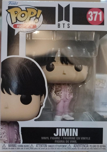 Funko Pop! Rocks Bts Proof #371: Jimin (Usado)