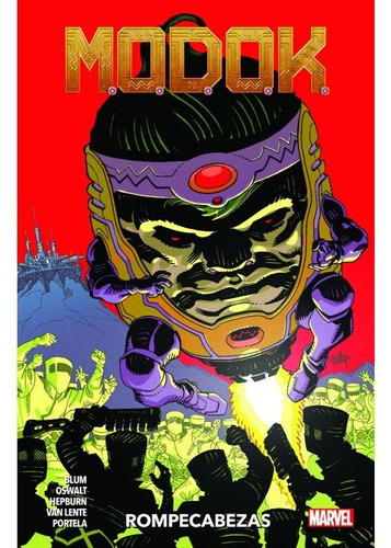 Colecc. 100% Marvel - M.o.d.o.k.: Rompecabezas - Autores Var