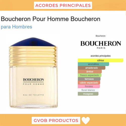 Boucheron Pour Homme Edp 100ml Caballero,